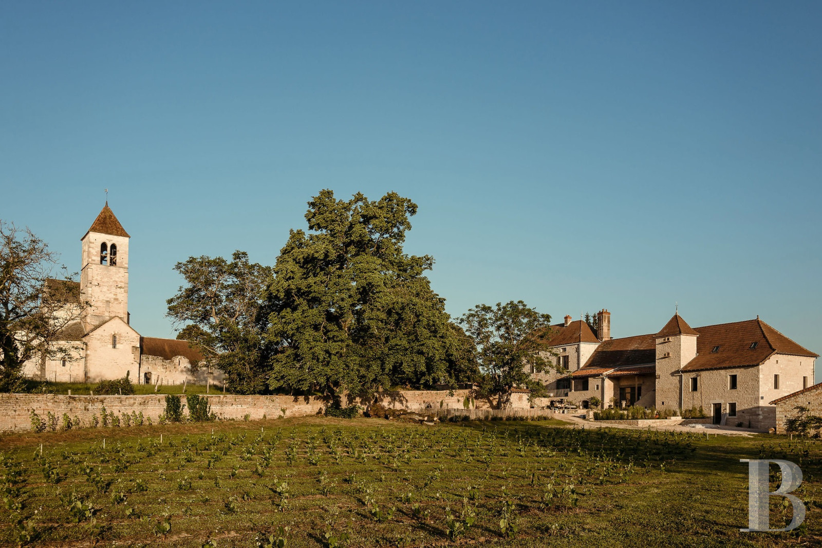En Saône-et-Loire, dans le village de Lancharre, deux maisons du 17e siècle dans un domaine dédié à la villégiature - photo  n°2